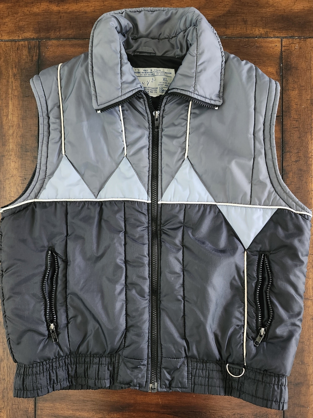 Authentic Retro Sears & Roebuck 1979s/1989s Puffer Vest Men's Small/ Woman's Med
